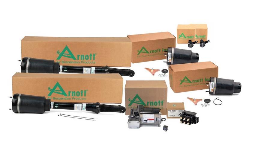 Mercedes Suspension Strut Assembly Kit - Front (with Air Suspension and Airmatic) (without ADS) 164320611380 - Arnott 4003744KIT